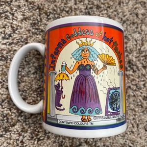 Vintage 1998 Contempo Colours Ellen Edith Mug